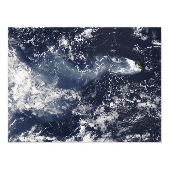 Eruption of Piton de la Fournaise, Reunion Isla Photo Print (Front)