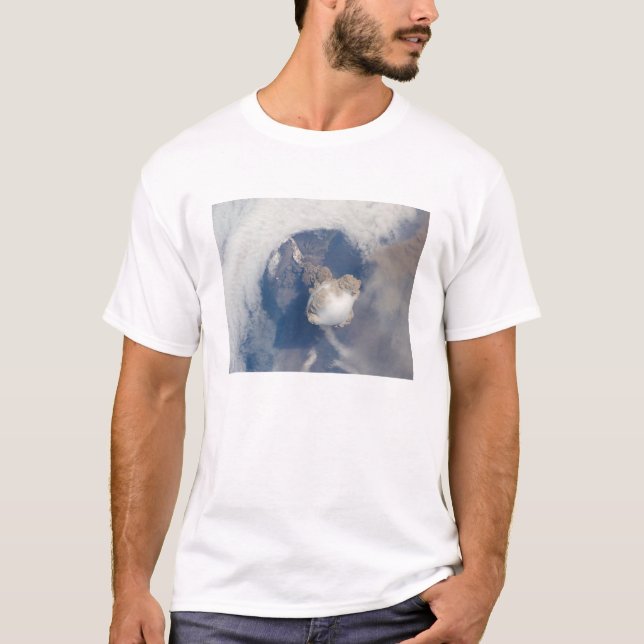 Eruption of Sarychev volcano 2 T-Shirt (Front)