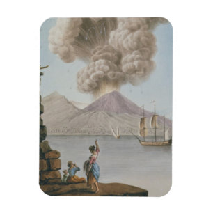 Eruption of Vesuvius, Monday 9th August 1779, plat Magnet