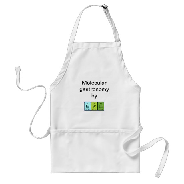 Erwin periodic table name apron (Front)