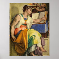 Erythraean Sibyl by Michelangelo