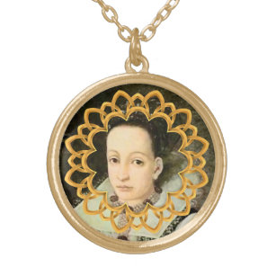 Erzsébet Bathory Gold Plated Necklace