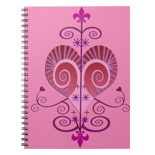 ERZULI FREDA DAHOMEY VEVE NOTEBOOK (Front)