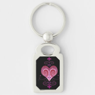 ERZULI FREDA DAHOMEY VEVE SECRET VODOU GEOMETRY KEY RING