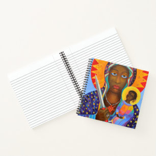 Erzulie Dantor Black Madonna Voodoo New Orleans Notebook