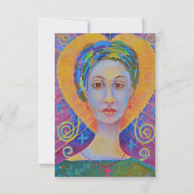 Erzulie Freda voodoo Orleans Dantor Wudu art (Front)