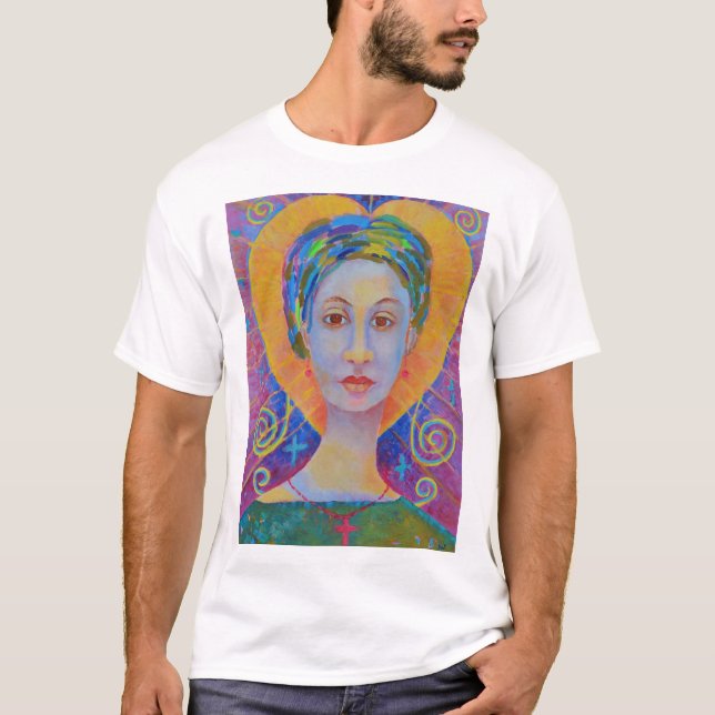 Erzulie Freda voodoo Orleans Dantor Wudu art T-Shirt (Front)