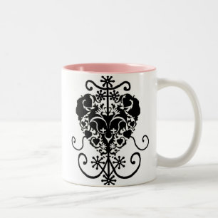 Erzulie, Voodoo Love Goddess Two-Tone Coffee Mug