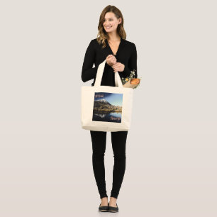 ES00e7 Europe - Spain - Canary Islands - Tenerife Large Tote Bag