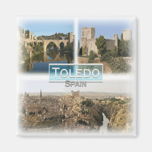 ES0133 Europe, Spain, Toledo, Fridge Magnet