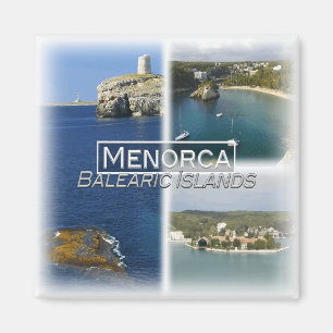 ES0137 Europe, Spain, Balearic Islands, Menorca, Magnet