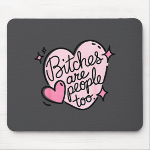 Es Are People Too Funny Humor Quote  Mouse Mat