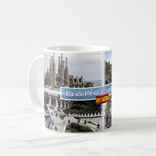 ES Barcelona - Sagrada Familia - Casa Batllo Coffee Mug