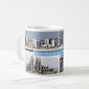 ES Barcelona - Skyline - Skyline - Sagrada Familia Coffee Mug
