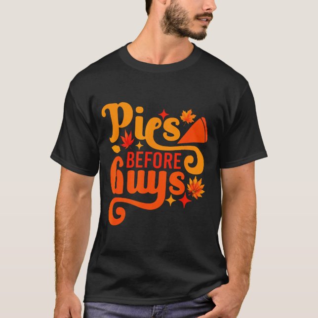 Es Before Guys Shirt Funny Thanksgiving Women Girl (Front)
