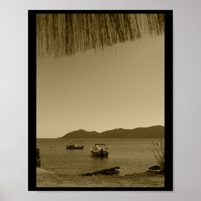 Es Canar Ibiza Tint Sticker  Poster (Front)