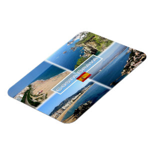 ES Costa Brava - Calella Beach -Tossa de Mar - Magnet