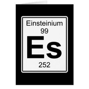 Es - Einsteinium