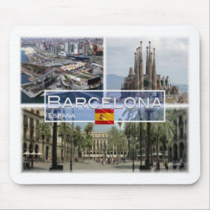 ES Espana - Spain - Barcelona - Sagrada Familia - Mouse Mat