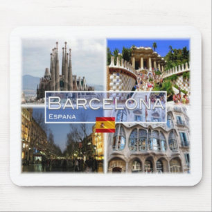ES Espana - Spain - Barcelona - Sagrada Familia - Mouse Mat