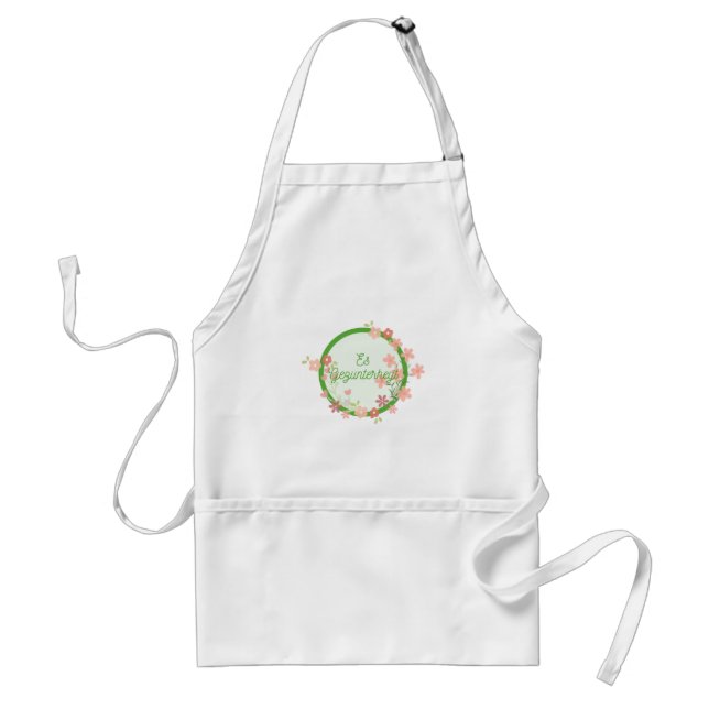 Es Gezunterheyt Adult Apron (Front)