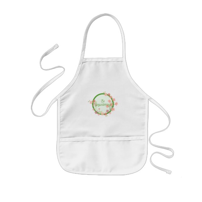 Es Gezunterheyt Kids Apron (Front)