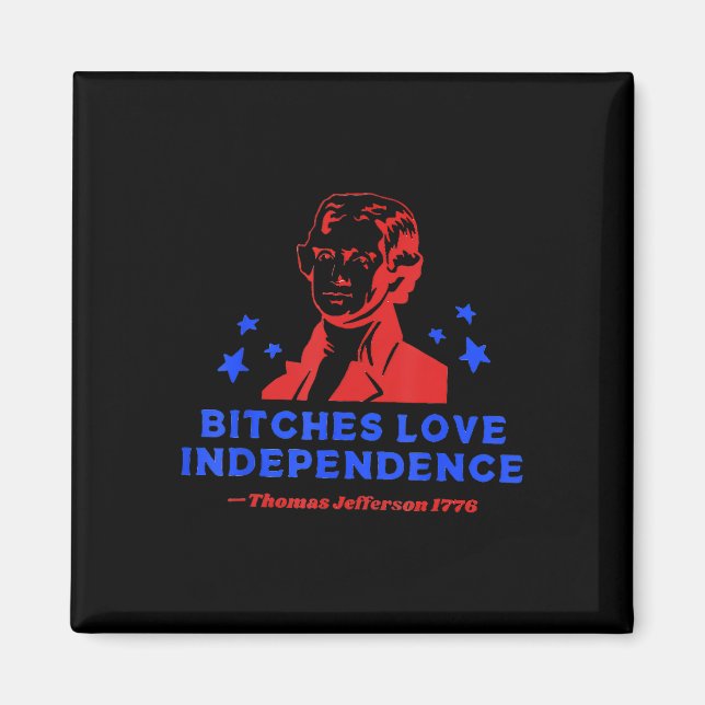Es Love Independence Funny Founding Fathers  Magnet (Front)