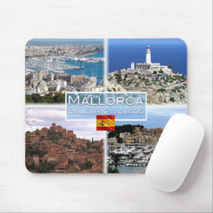 ES Mallorca - View of Palma Bay - Cap de Formentor Mouse Mat