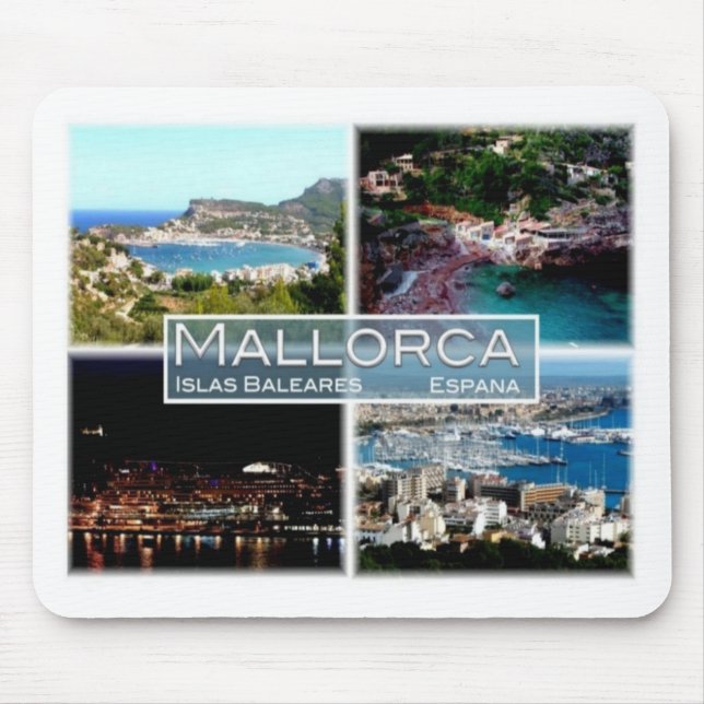 ES Spain - Balearic Islands - Majorca - Mouse Mat (Front)