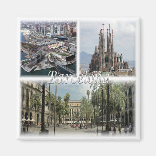 ES * Spain - Barcelona Spain Magnet