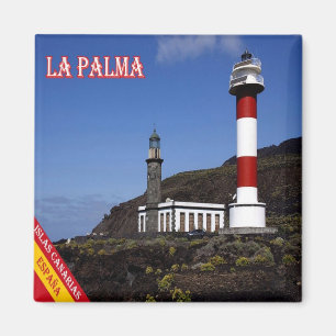ES - Spain - La Palma - Lighthouse Magnet
