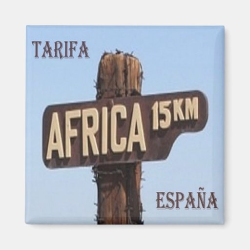 Image of ES - Spain - Tarifa 15,oo kms Africa Magnet