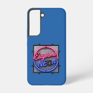 Esageroma Neon - Retro 1980s Synthwave Design Samsung Galaxy Case