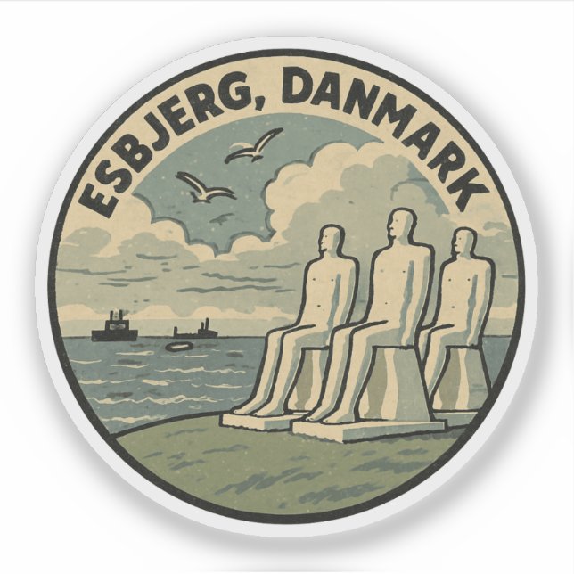 Esbjerg Man Meets Sea (Front)
