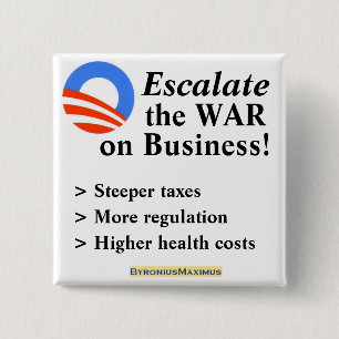 Escalate the War... 15 Cm Square Badge