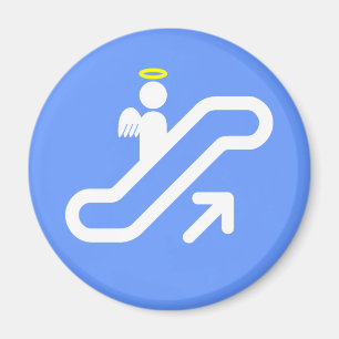 Escalator to Heaven! Magnet