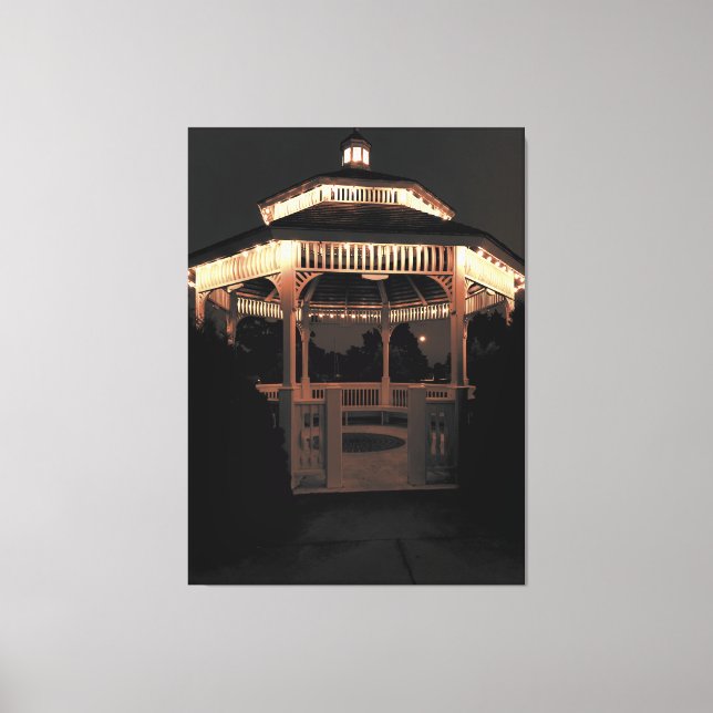 Escanaba In The Moonlight Canvas Print (Front)