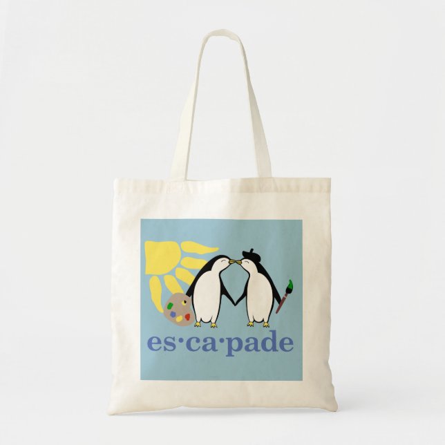 Escapade Art Tote Bag (Front)