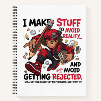 Escape Daily Routine Studio Joke Notebook