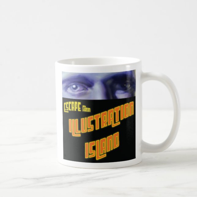 Escape From Illustration Island Coffee Mug (Right)