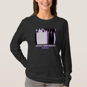 Escape From Reality Vaporwave Aesthetic Japanese T-Shirt