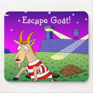 Escape Goat Mouse Pad