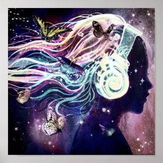 Escape into Fantasy Poster