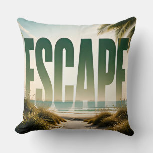 Escape Luxury Resort Editorial Graphic Collection Cushion