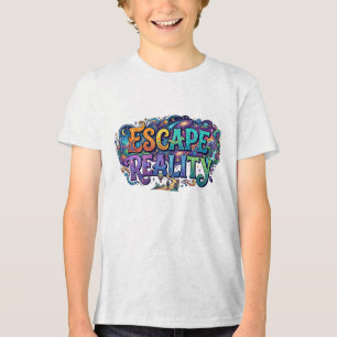 Escape Reality Dreamscape Graphic T-Shirt Tri-Blend Shirt