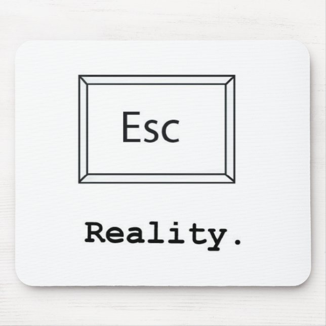 escape reality mouse mat (Front)