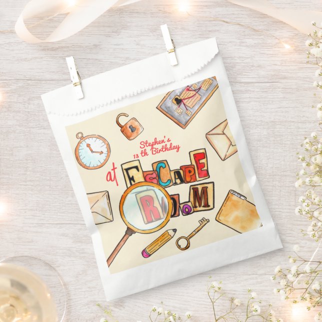 Escape room birthday favour bags (Clipped)