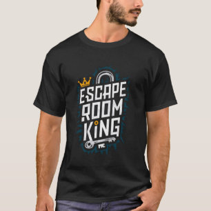 Escape Room King Exit Game Escape Room T-Shirt
