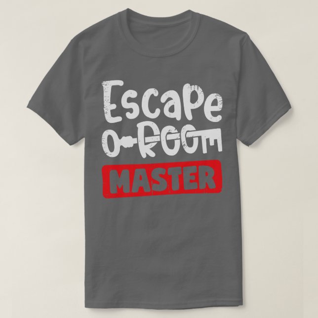 Escape Room Master Game Player Gift  T-Shirt (Design Front)