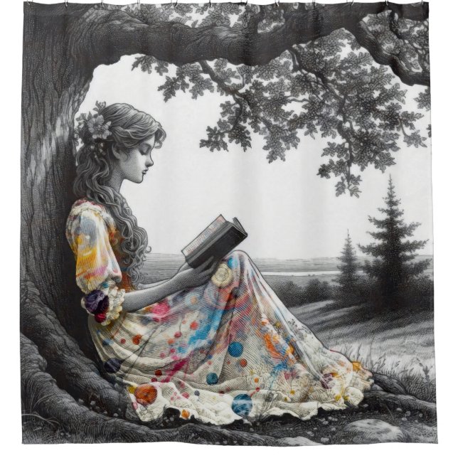 Escape Shower Curtain (Front)